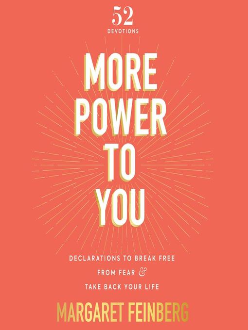 Title details for More Power to You by Margaret Feinberg - Available